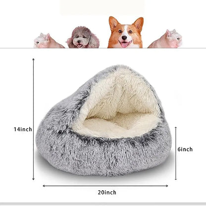 Soft Plush Pet Warm Mattress with Cover