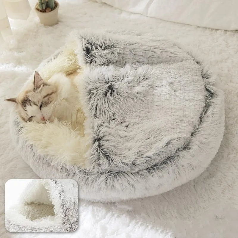 Soft Plush Pet Warm Mattress with Cover