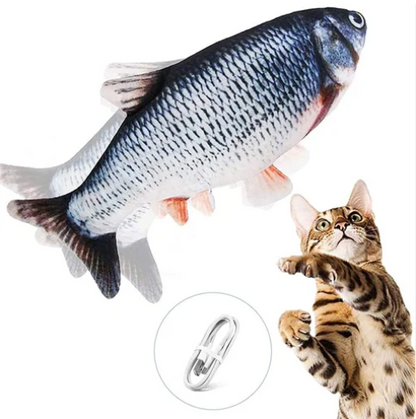 Electric cat simulation jump fish